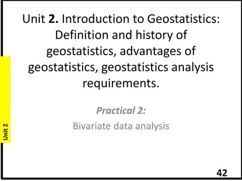 Geostatistics: Spatial Data Analysis | PDF
