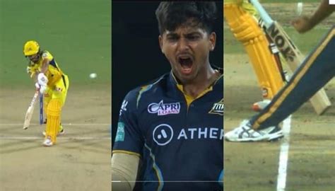 Watch: Ruturaj Gaikwad Survives As Darshan Nalkande Takes His Wicket ...