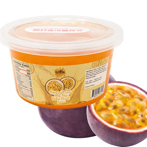 Buy Fusion Select Passion Fruit Bursting Popping Boba Pearls - Fruit ...