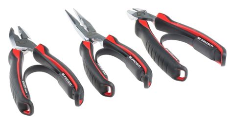 MOD.CPEA0PB Facom | Facom MOD.CPEA0PB 3-Piece Plier Set, Straight Tip ...