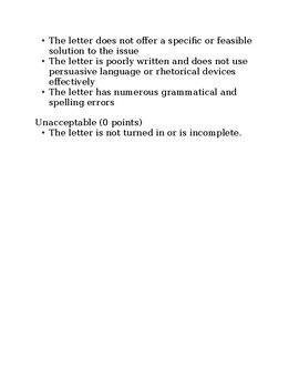 Sample Letter to Politician 的图像结果