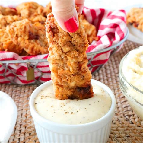 Steak Fingers with Country Gravy - The Anthony Kitchen