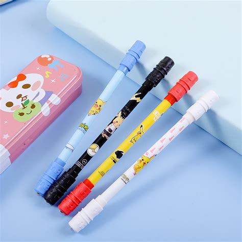 Set of 12 Pekachu Rotating Pens - Big Daddy Store