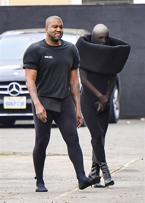 Kanye West's 'wife' Bianca Censori's church outfit compared to a condom