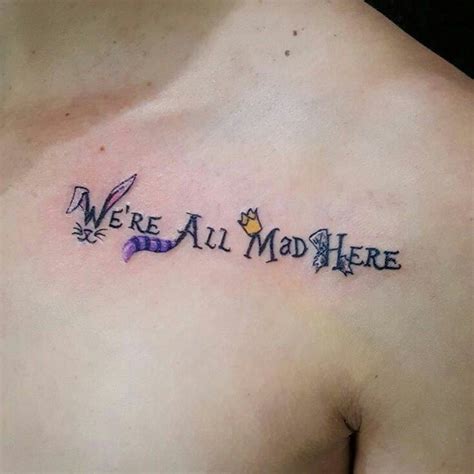 Tattoo uploaded by Kelli Allen | We're all mad here. # ...