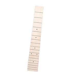 COMBR Maple Ukulele Fingerboard Fretboard Luthier Tool Replacement ...