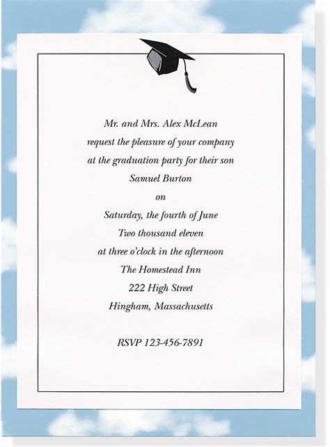8th Grade Poems Graduation Invitations