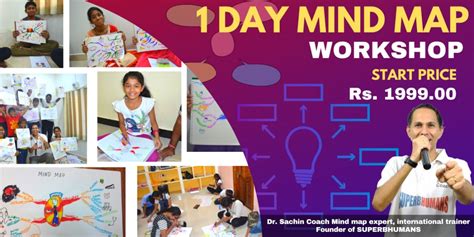 One day MIND MAP workshop to make studies FUN & EASY , SUPERBHUMANS ...