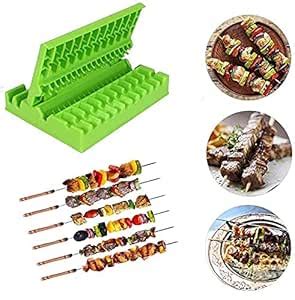JENY Barbecue Stringer Skewers Kebab Maker Box Machine Beef Meat ...