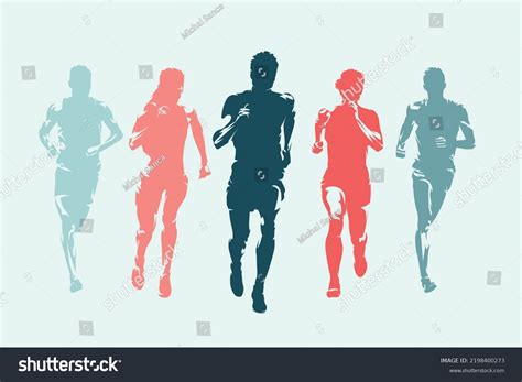 Group Runner Silhouette