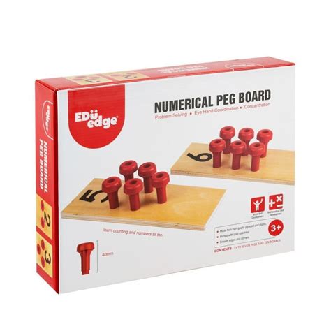 Eduedge Numerical Peg Boards — Toycra