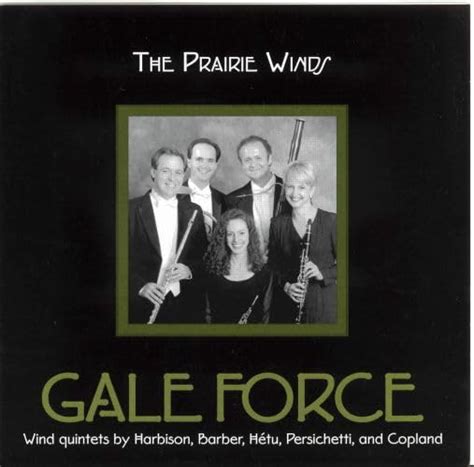 Contemporary Music for Wind Quintet: Prairie Winds : Harbison ...