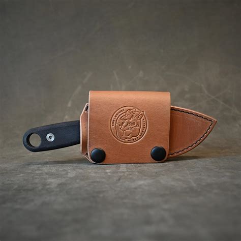 Horizontal Leather Knife Sheath