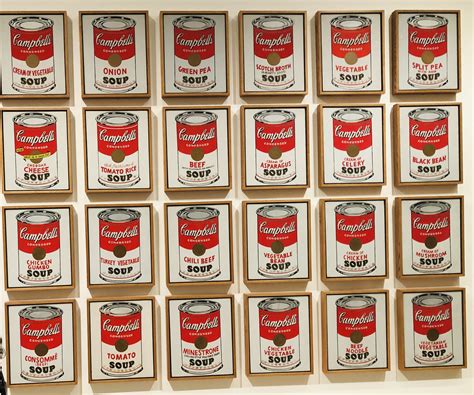 Campbell’s soup painting | Campbell's soup cans, Warhol, Warhol paintings