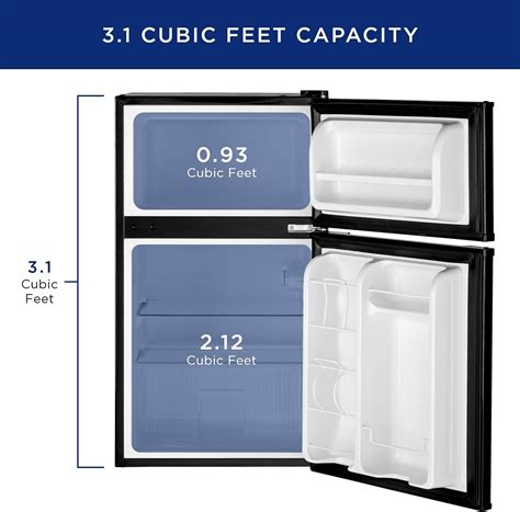 GE Mini Fridge With Freezer | 3.1 Cubic Ft. | India | Ubuy