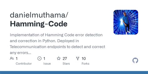 Python Hamming Code 的图像结果