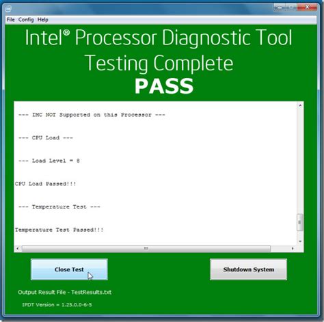 Processor Testing Online 的图像结果