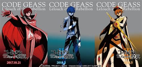 'Code Geass' Reveals Compilation Film Trilogy Details - MyAnimeList.net