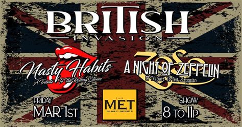NASTY HABITS with A NIGHT OF ZEPPELIN at The Met, THE MET, Pawtucket, 1 ...