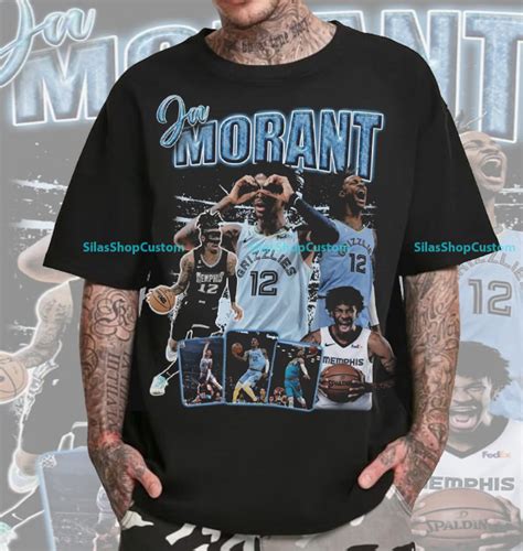 Vintage 90s Basketball Bootleg Style T-shirt, Ja Morant Graphic Tee, Ja ...