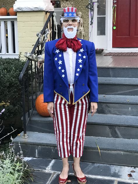 Uncle Sam Halloween costume | Uncle sam costume, Fashion, Usa costume
