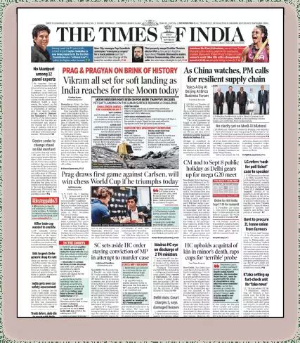 Times of India Epaper: Today's TOI, Economic Times, Navbharat Times ...