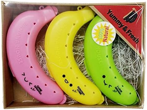 Crystalia Plastic Banana Keeper Bpa-Free Outdoor Travel Case, Banana ...