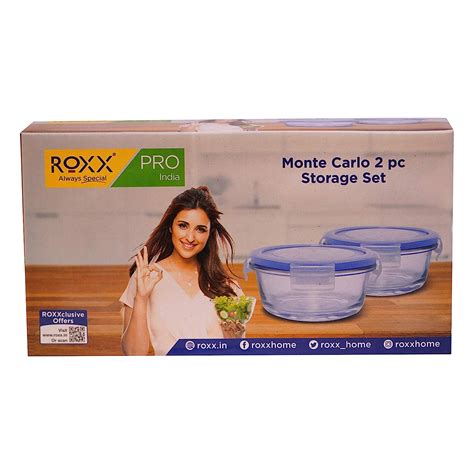 Buy Roxx Monte Carlo Storage Set, 350ml, Pack of 2 Online at Low Prices ...