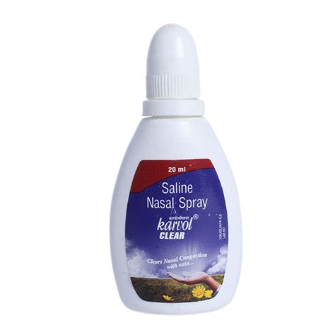 Karvol Clear Nasal Spray | Uses, Side Effects, Price | Apollo Pharmacy