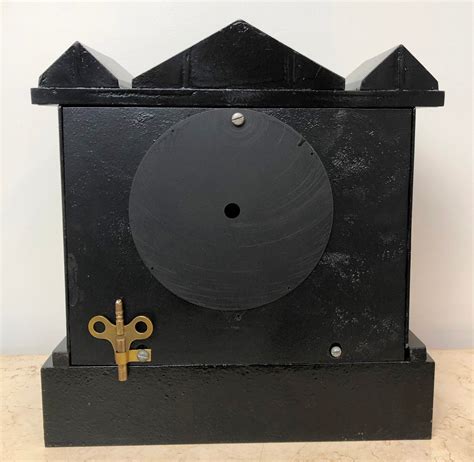 Antique Cast Iron NEW HAVEN U.S.A Mantel Clock | Adelaide Clocks