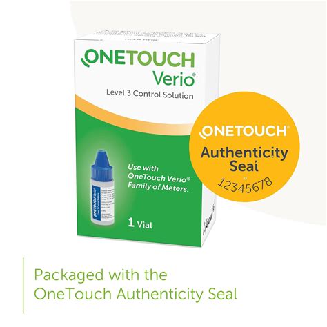 Buy OneTouch Verio Control Solution, Mid.13 fl oz Online at Lowest ...