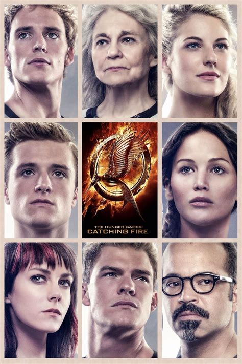 Catching Fire: Finnick, Mags, Cashmere, Peeta, Katniss, Johanna, Gloss ...