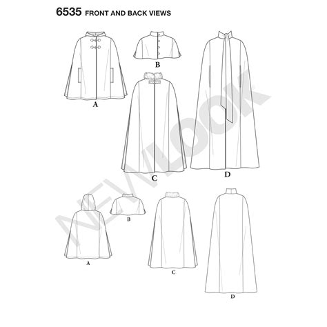 Long Cape Sewing Pattern at Eileen Mcclelland blog