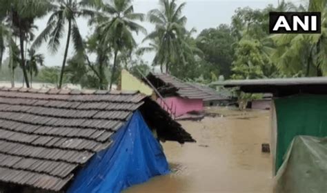 Karnataka: Parts of Udupi inundated following heavy rains, NDRF ...