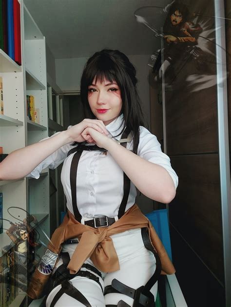 my female Eren Yeager cosplay:) : r/teenagers
