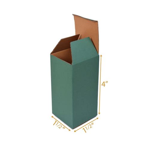 Green Reverse Tuck Box -1.5x1.5x4 | Product Boxes, Gift Boxes