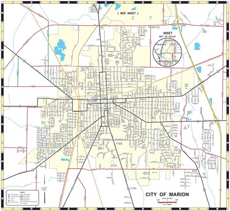 Map Of Marion Ohio