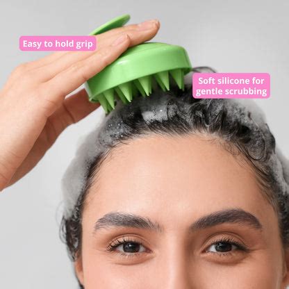 Scalp Massage Brush - For Shampoo & Hair Oil - Best Price in India ...