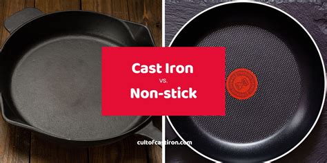 Cast Iron vs. Non-stick: Which One Should Home Cooks Get? - Cult of Cast Iron