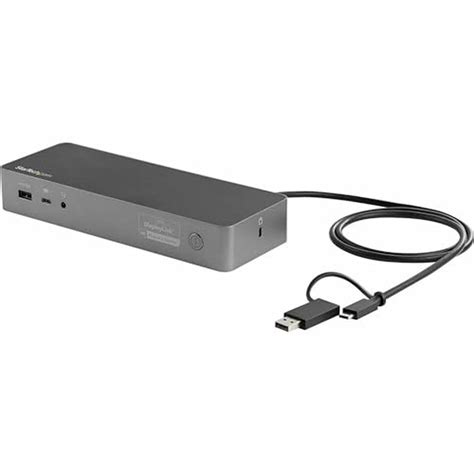 Startech Com Universal Laptop Docking Station | Hybrid USB-C USB-A Dock ...