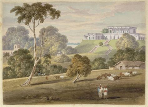 Cleveland Hill House at Bhagalpur - Charles D'Oyly - Vintage ...