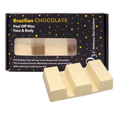 O3+ Women Brazilian Chocolate Peel Off Wax Professional Body Face Arm ...
