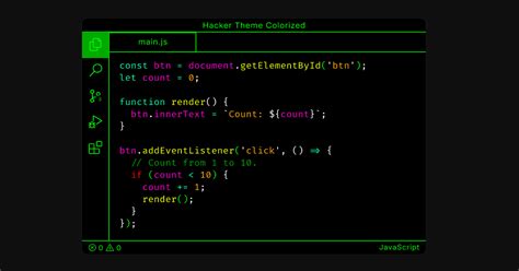 Image result for Visual Studio Code Hacker Theme