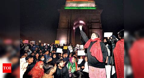 Anti-CAA protests: Students pledge to fight on with song and slogan ...