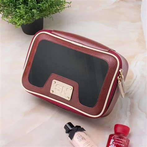 Buy Customised Travel Pouches | Personalised Makeup Pouches | The Black ...