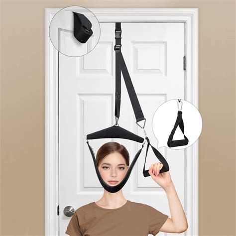 [Gazdag]Neck Stretcher Cervical Traction Cervical Neck Traction Device ...