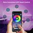 USB RGB LED Strip Lights with Smart App | Vibrant Lighting Control ...