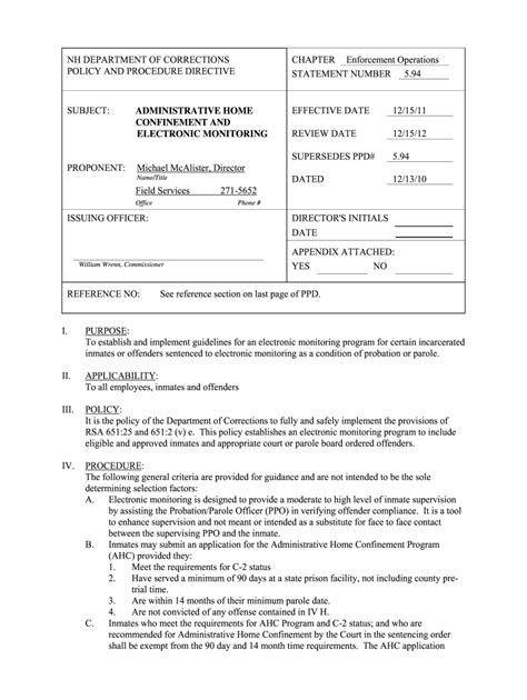 Fillable Online nh nh department of corrections inmate locator form Fax ...