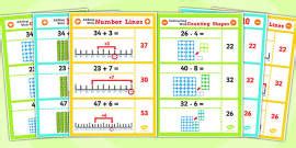Year 2 Adding and Subtracting 2 Digit Numbers and Tens Display