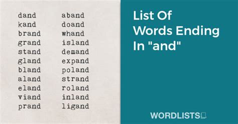 List Of Words Ending In "re"